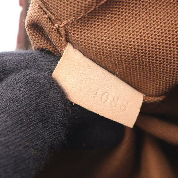 Louis Vuitton Odeon Shoulder Bag Canvas Leather Monogram Brown - Picture 5 of 9